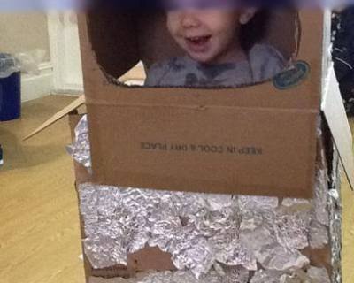 inside our homemade rocket ship